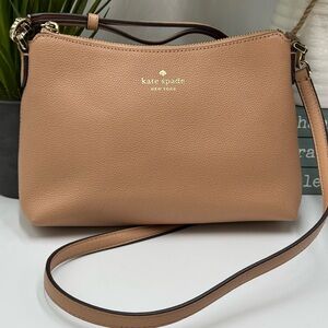 Kate Spade Bailey Crossbody Tan Leather